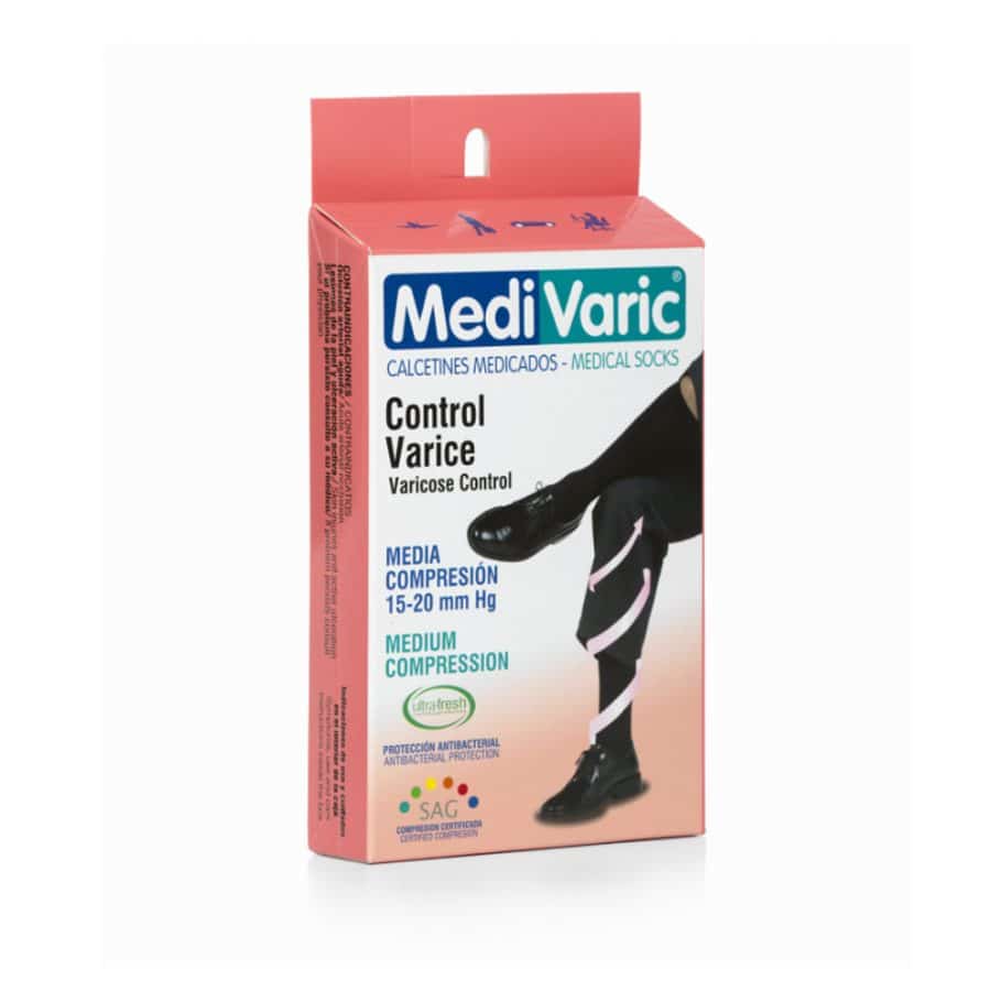 Medias de Compresión Mediana – Calcetín 15-20mmHg