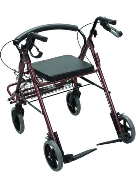 CAMINADOR CON ASIENTO Y REPOSA PIES PHYSIOTRAUMA