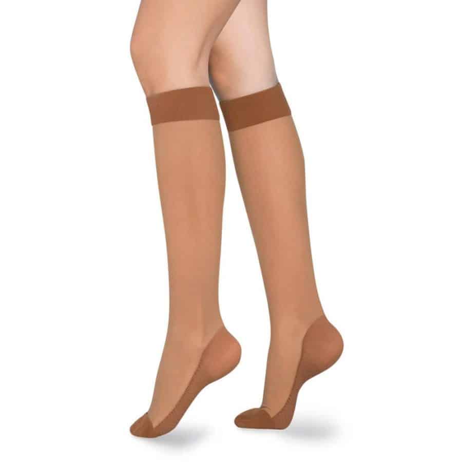 Medias de Compresión Baja – Rodilla Punta Cerrada Opaca 8-15 mmHg - Imagen 2