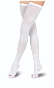 MEDIA ANTIEMBOLICA MUSLO BLANCA 18-23mmHg - Imagen 3