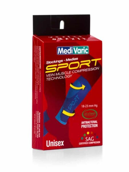 Medias de Compresión Deportiva Pantorrillera Unisex Medivaric 18-23