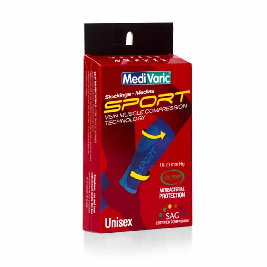 Medias de Compresión Deportiva Pantorrillera Unisex Medivaric 18-23