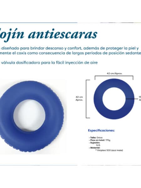 COJÌN PARA COXIS INFLABLE