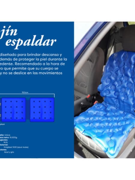 COJÌN DE AGUA ESPALDAR 50X150 CM