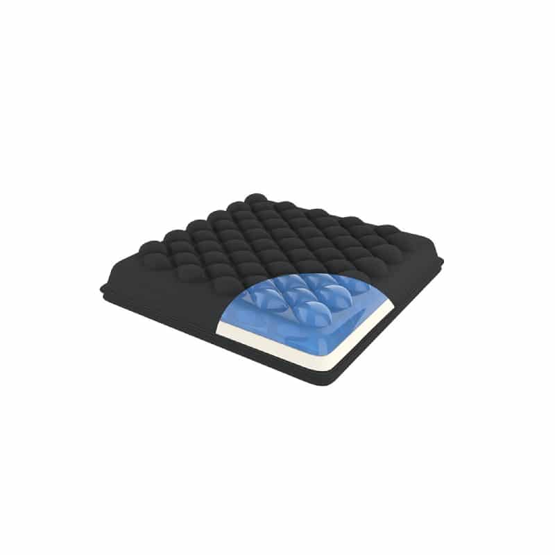 COJIN DE GEL ANTI ESCARAS 46 X 41 X 5.5 CM CON FUNDA IMPERMEABLE Y ANTIDESLIZANTE - Imagen 3