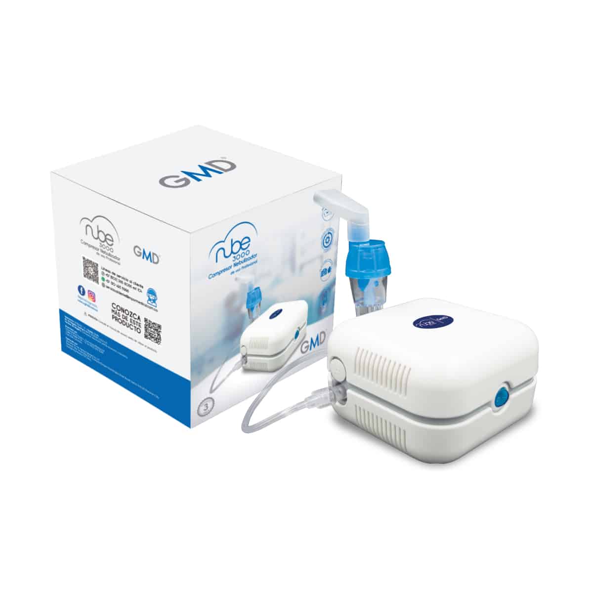 NEBULIZADOR PEDIATRICO Y DULTO NUEVE 3000