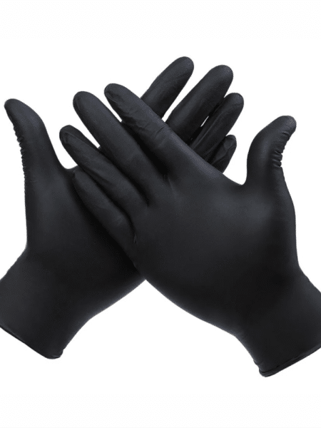 CAJA GUANTE NITRILO NEGRO