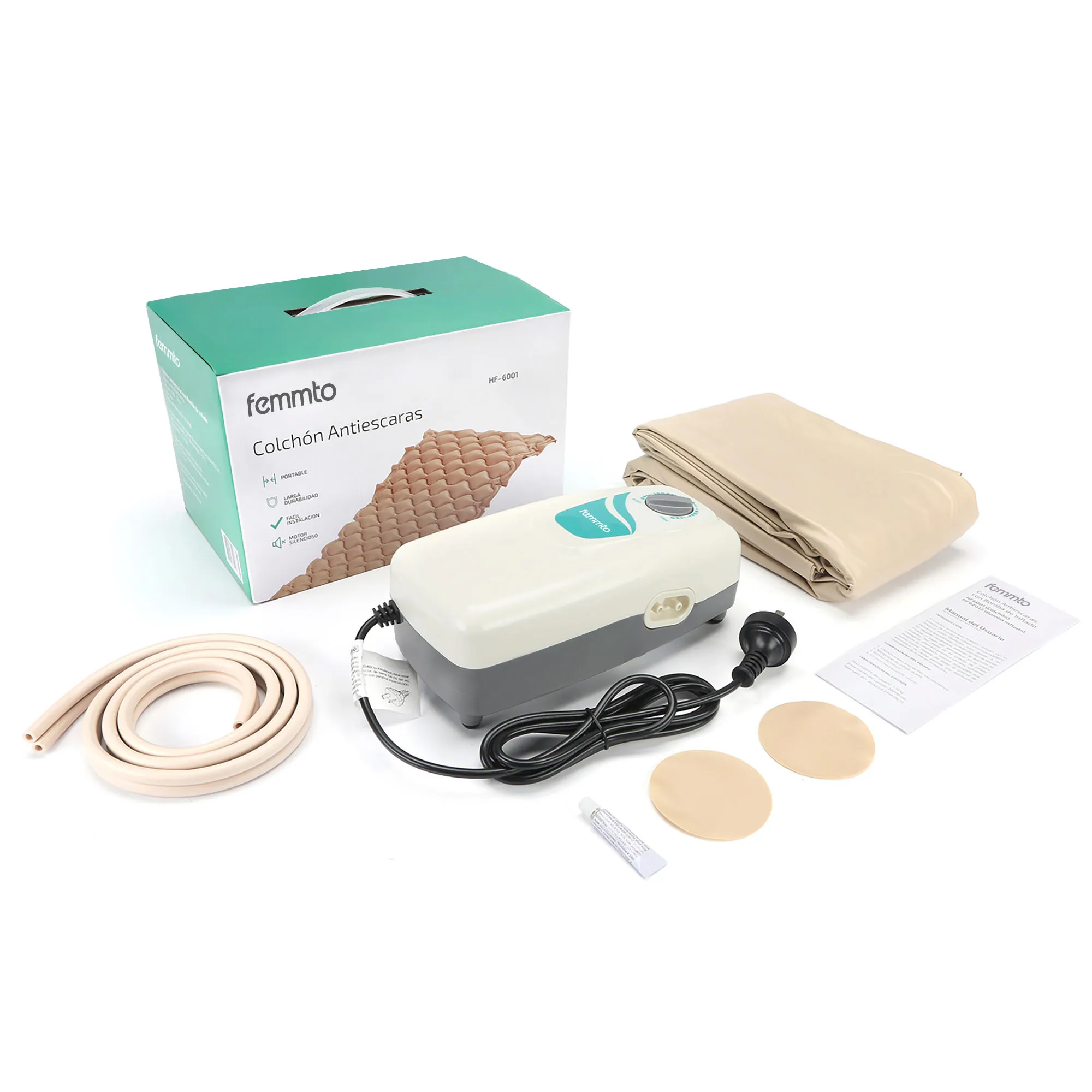 COLCHON ANTI ESCARA CON MOTOR - Imagen 2